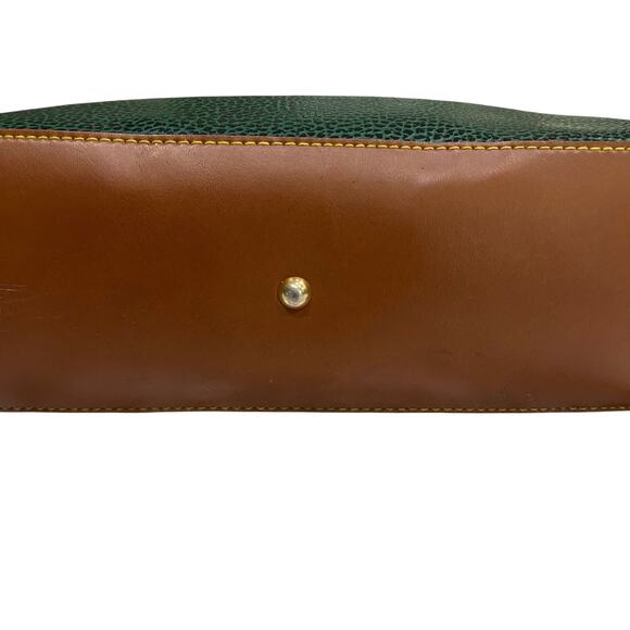 Dooney & Bourke All Weather Pebble Leather Vintage Satchel Handbag Classic - Picture 11 of 15